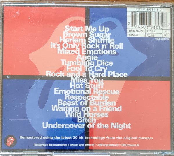 USED: The Rolling Stones - Jump Back (The Best Of The Rolling Stones '71 - '93) (CD, Comp, RM) - Used - Used