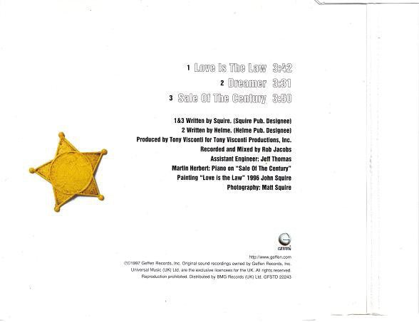 USED: The Seahorses - Love Is The Law (CD, Single) - Used - Used
