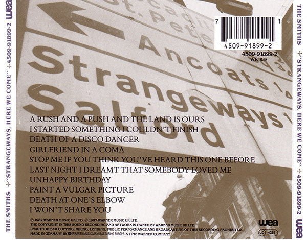 USED: The Smiths - Strangeways, Here We Come (CD, Album, RE, Pru) - Used - Used
