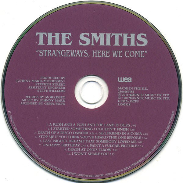 USED: The Smiths - Strangeways, Here We Come (CD, Album, RE, RM) - Used - Used
