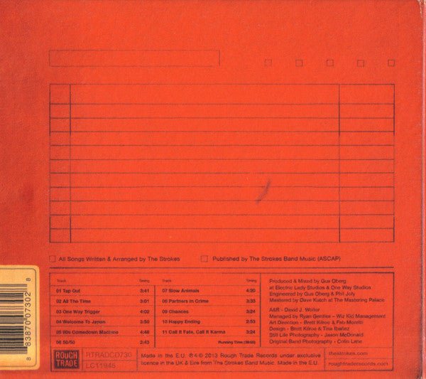USED: The Strokes - Comedown Machine (CD, Album, Gat) - Used - Used