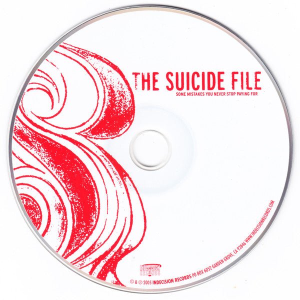 USED: The Suicide File - Some Mistakes You Never Stop Paying For (CD, Comp) - Used - Used
