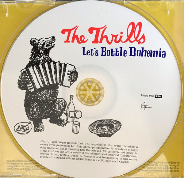 USED: The Thrills - Let's Bottle Bohemia (CD, Album) - Used - Used