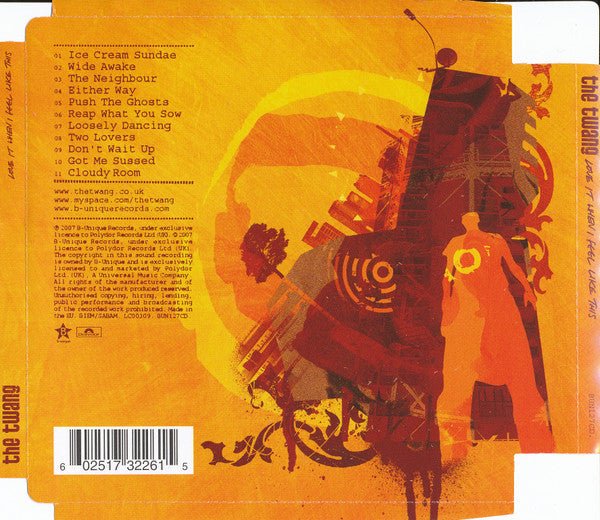 USED: The Twang - Love It When I Feel Like This (CD, Album, S/Edition) - Used - Used