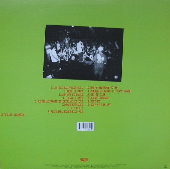 USED: The Vandals - Live Fast Diarrhea (LP, Album) - Used - Used