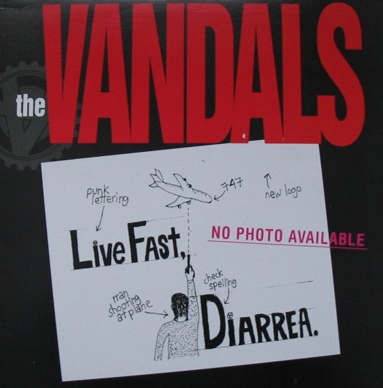 USED: The Vandals - Live Fast Diarrhea (LP, Album) - Used - Used