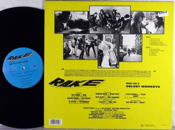 USED: The Velvet Monkeys - Rake (LP, Album) - Used - Used