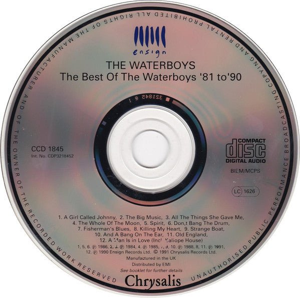 USED: The Waterboys - The Best Of The Waterboys '81 - '90 (CD, Comp) - Used - Used