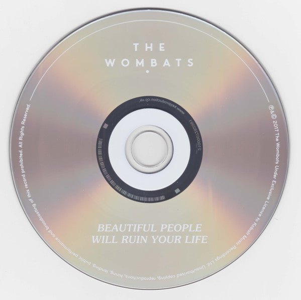 USED: The Wombats - Beautiful People Will Ruin Your Life (CD, Album) - Used - Used