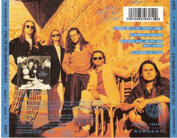 USED: The Wonder Stuff - Full Of Life (Happy Now) E.P. (CD, EP, CD1) - Used - Used