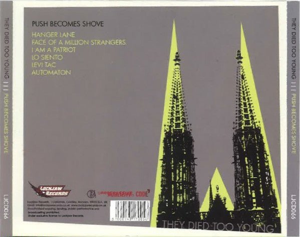 USED: They Died Too Young - Push Becomes Shove (CD, MiniAlbum) - Used - Used