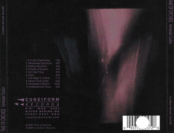 USED: Time Of Orchids - Namesake Caution (CD, Album) - Used - Used