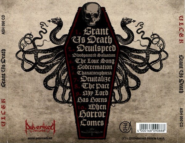 USED: Ulcer - Grant Us Death (CD, Album) - Used - Used