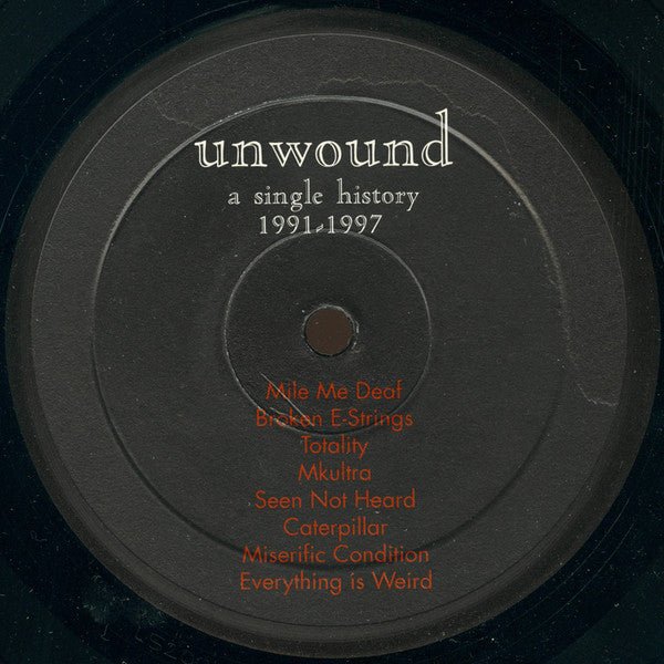 USED: Unwound - A Single History 1991 - 1997 (LP, Comp) - Used - Used