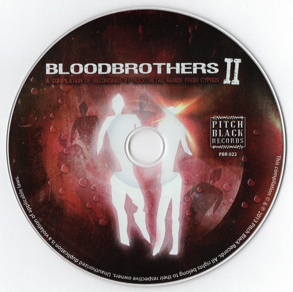 USED: Various - Bloodbrothers II – A Compilation Of Recordings By Rock / Metal Bands From Cyprus (CD, Comp) - Used - Used