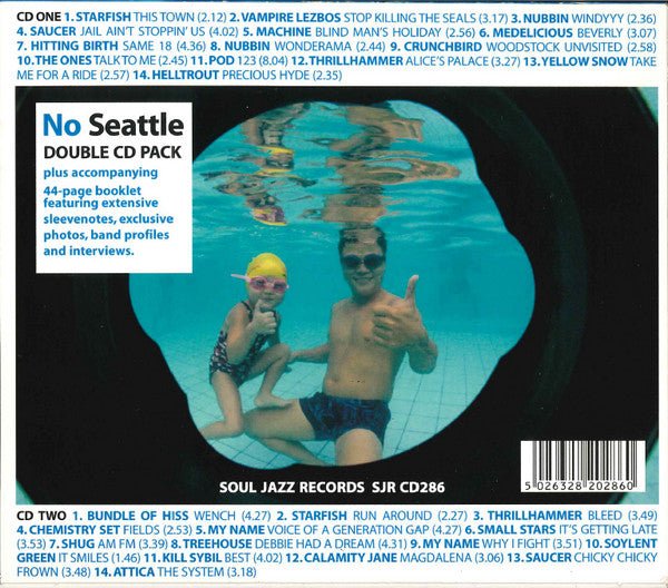 USED: Various - No Seattle - Forgotten Sounds Of The North - West Grunge Era 1986 - 97 (2xCD, Comp) - Used - Used