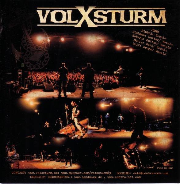 USED: Volxsturm / Harrington Saints - 40 Years ...And Still Going Strong! (7", Ltd, Yel) - Used - Used