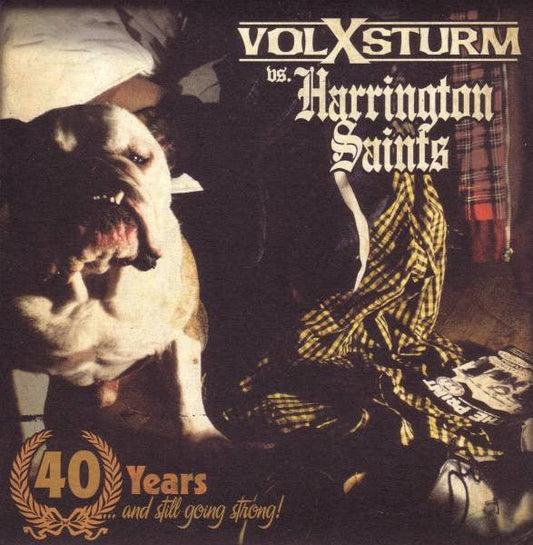 USED: Volxsturm / Harrington Saints - 40 Years ...And Still Going Strong! (7", Ltd, Yel) - Used - Used