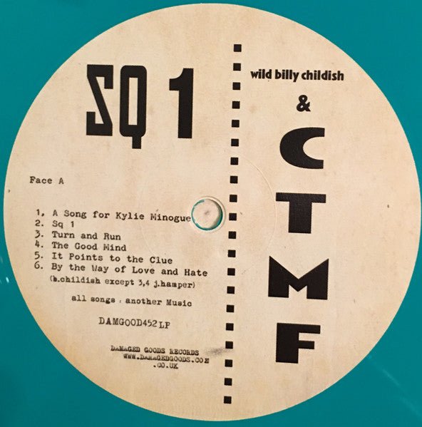 USED: Wild Billy Childish* & CTMF - SQ 1 (LP, Album, Lig) - Used - Used
