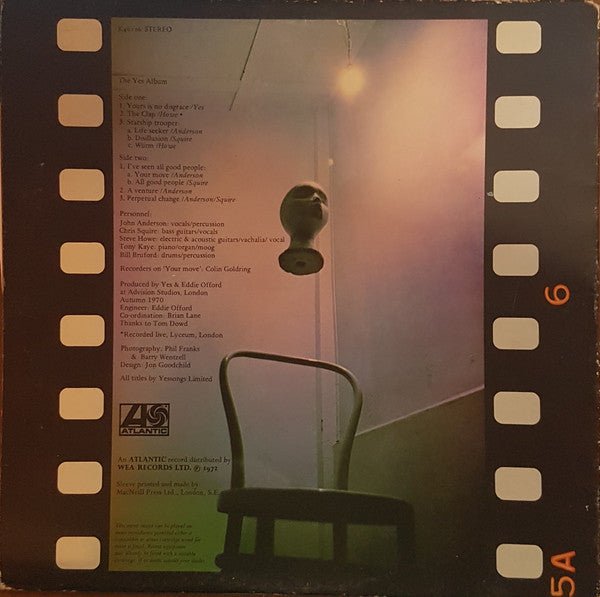 USED: Yes - The Yes Album (LP, Album, RE, Gat) - Used - Used