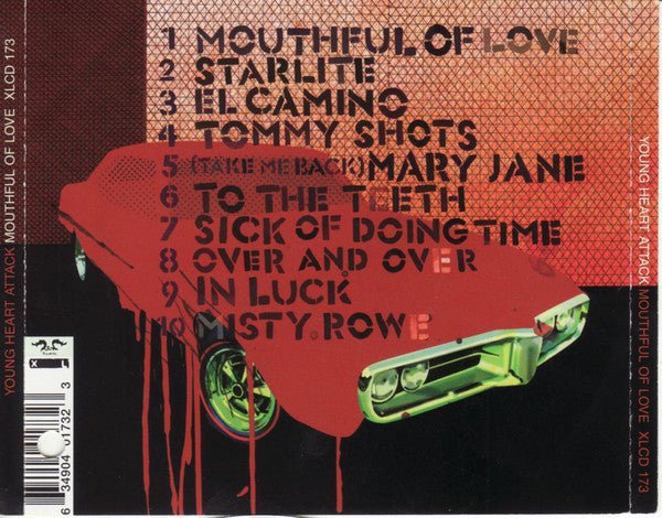 USED: Young Heart Attack - Mouthful Of Love (CD, Album) - Used - Used