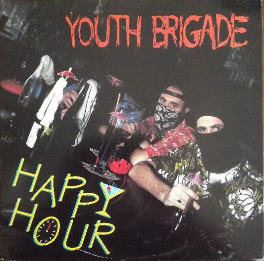 USED: Youth Brigade - Happy Hour (LP, Album) - Used - Used