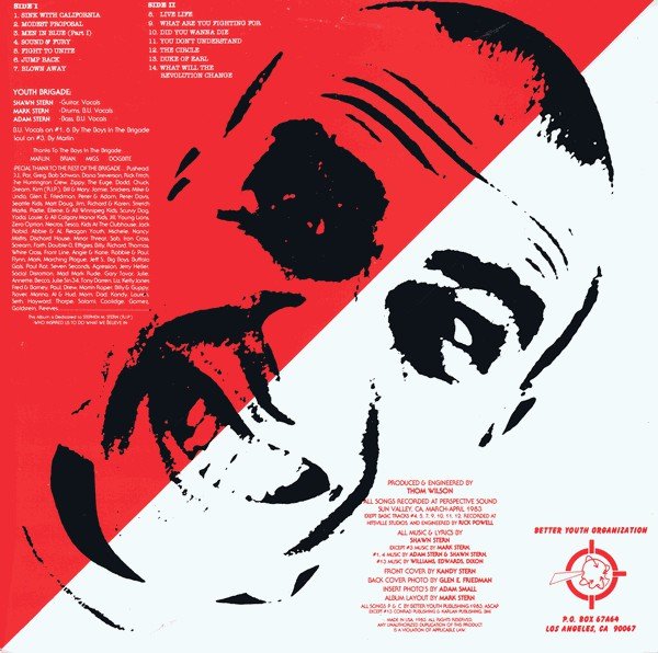 USED: Youth Brigade - Sound & Fury (LP, Album, RP) - Used - Used