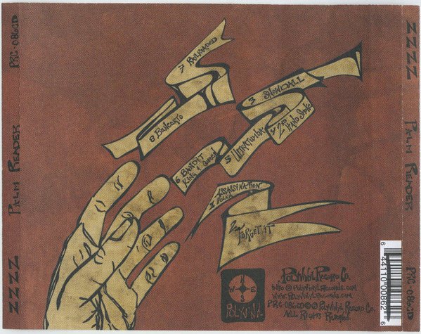 USED: ZZZZ - Palm Reader (CD, Album) - Used - Used