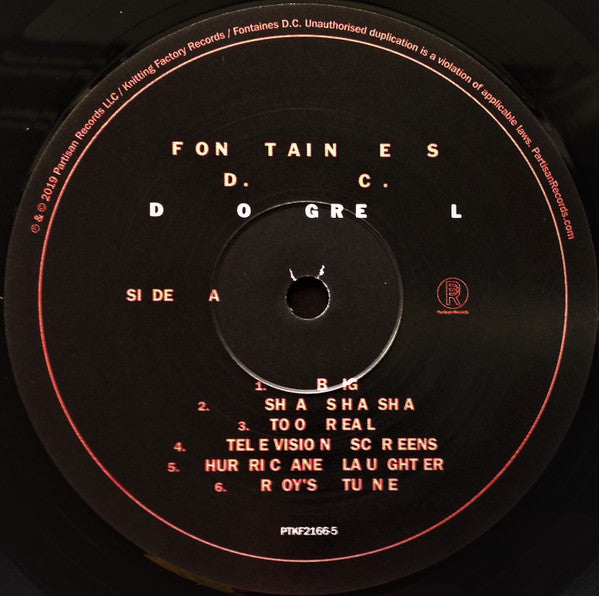 Fontaines D.C. : Dogrel (LP, Album)