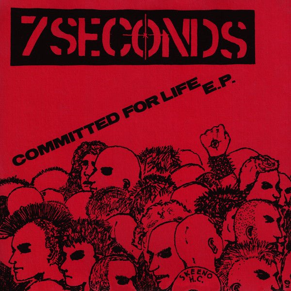 7 Seconds - Committed For Life EP 7" - Vinyl - Lifeline