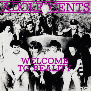 Adolescents ‎– Welcome To Reality 10" - Vinyl - Frontier