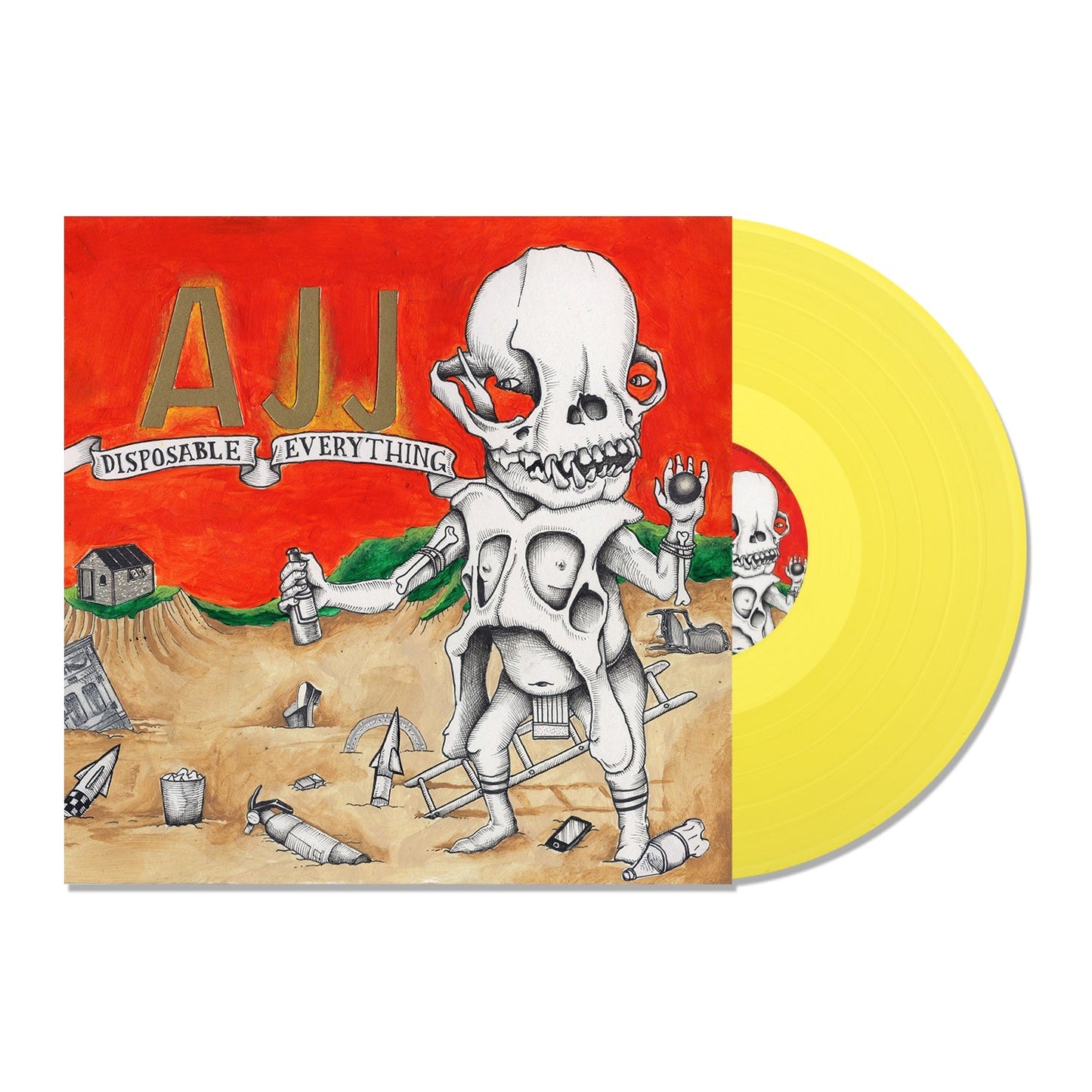 AJJ - Disposable Everything LP / CD - Vinyl - Hopeless