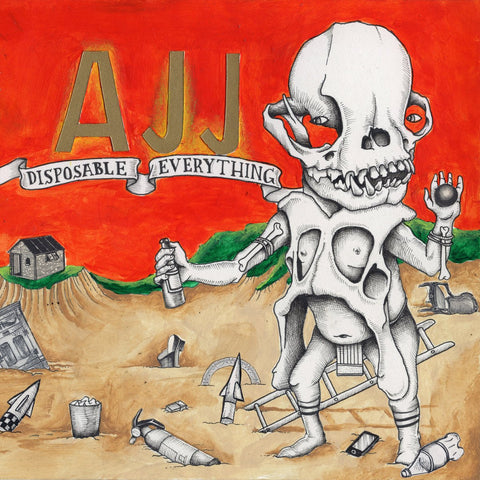 AJJ - Disposable Everything LP / CD - Vinyl - Hopeless
