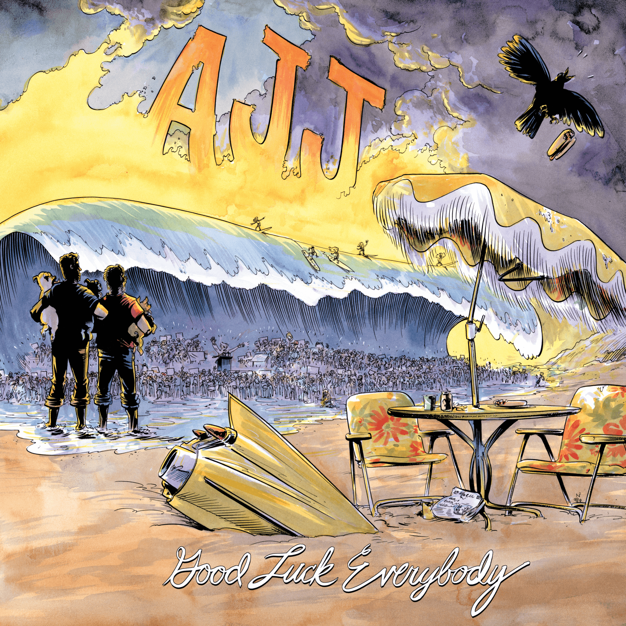 AJJ - Good Luck Everybody LP / CD - Vinyl - Specialist Subject Records