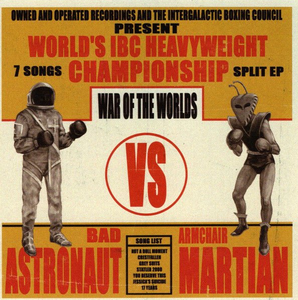 Bad Astronaut / Armchair Martian - War Of The Worlds LP - Vinyl - Fat Wreck