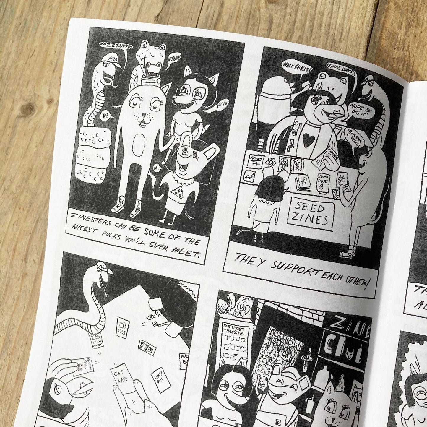 Behind the Zines: A Zine About Zines #10 & back issues - Zine - Antiquated Future