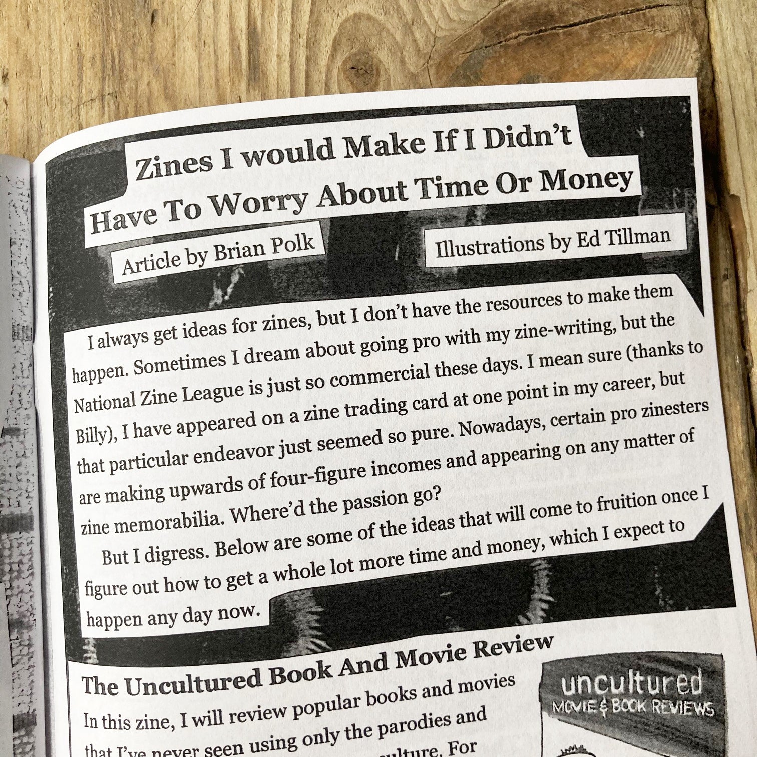 Behind the Zines: A Zine About Zines #10 & back issues - Zine - Antiquated Future