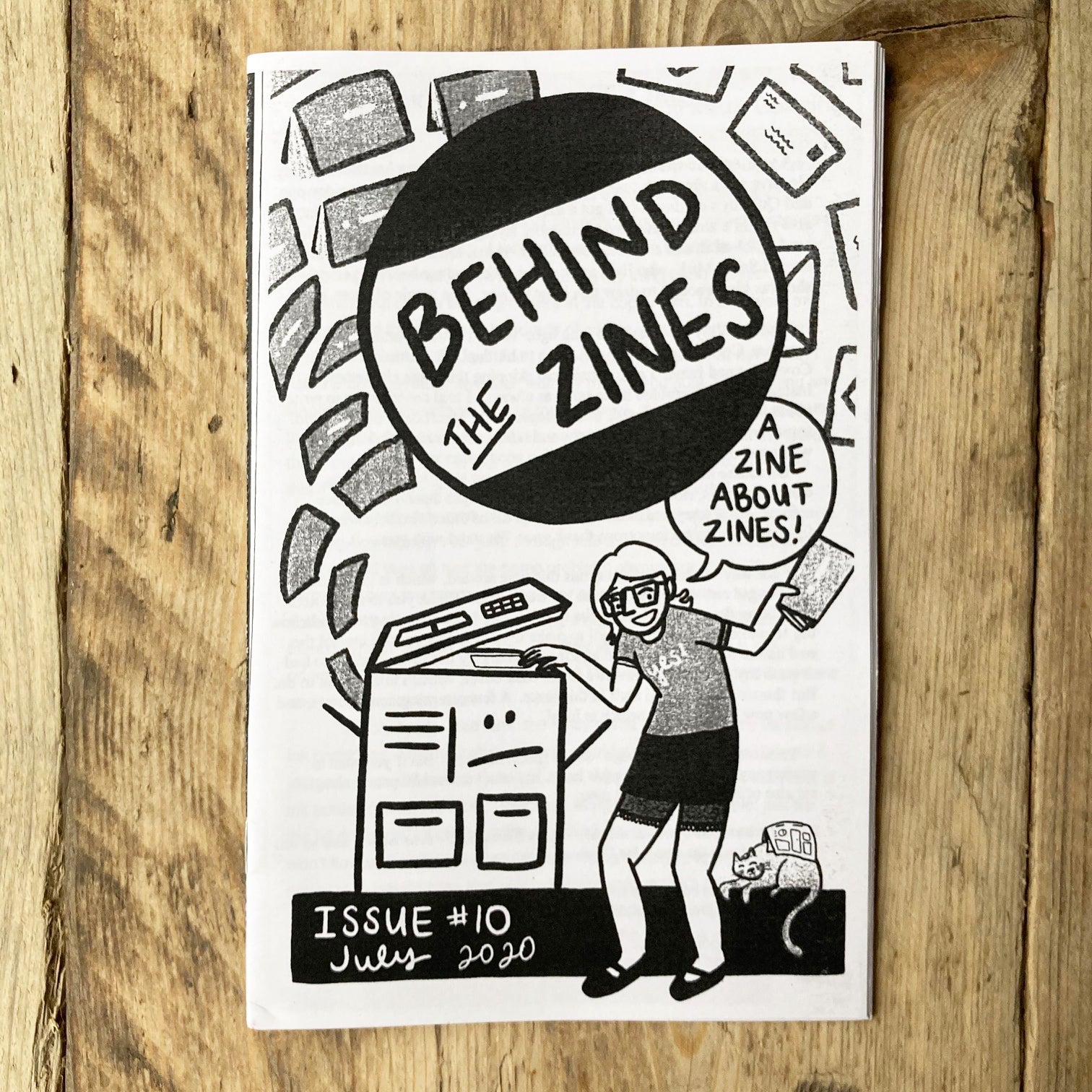 Behind the Zines: A Zine About Zines #10 & back issues - Zine - Antiquated Future