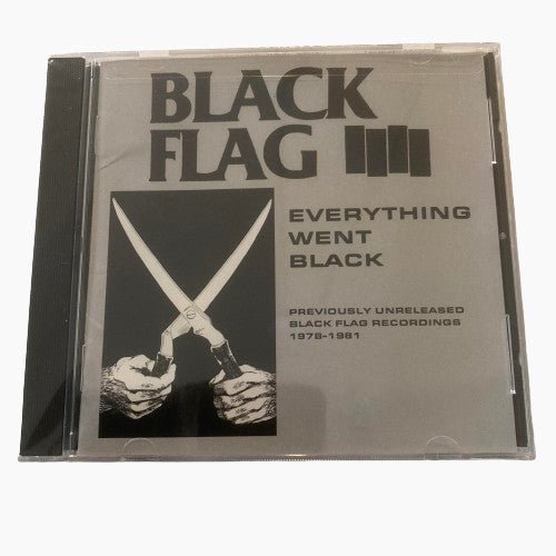 Black Flag - Everything Went Black CD - CD - SST