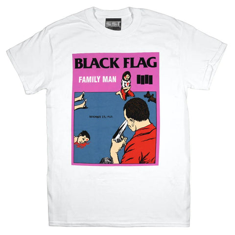Black Flag - Family Man Shirt - Merch - Merch