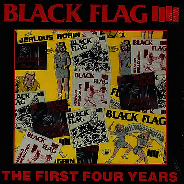 SALE55%OFF BLACK FLAG TheFirstFourYears LP 1983 | yasnabeauty.com