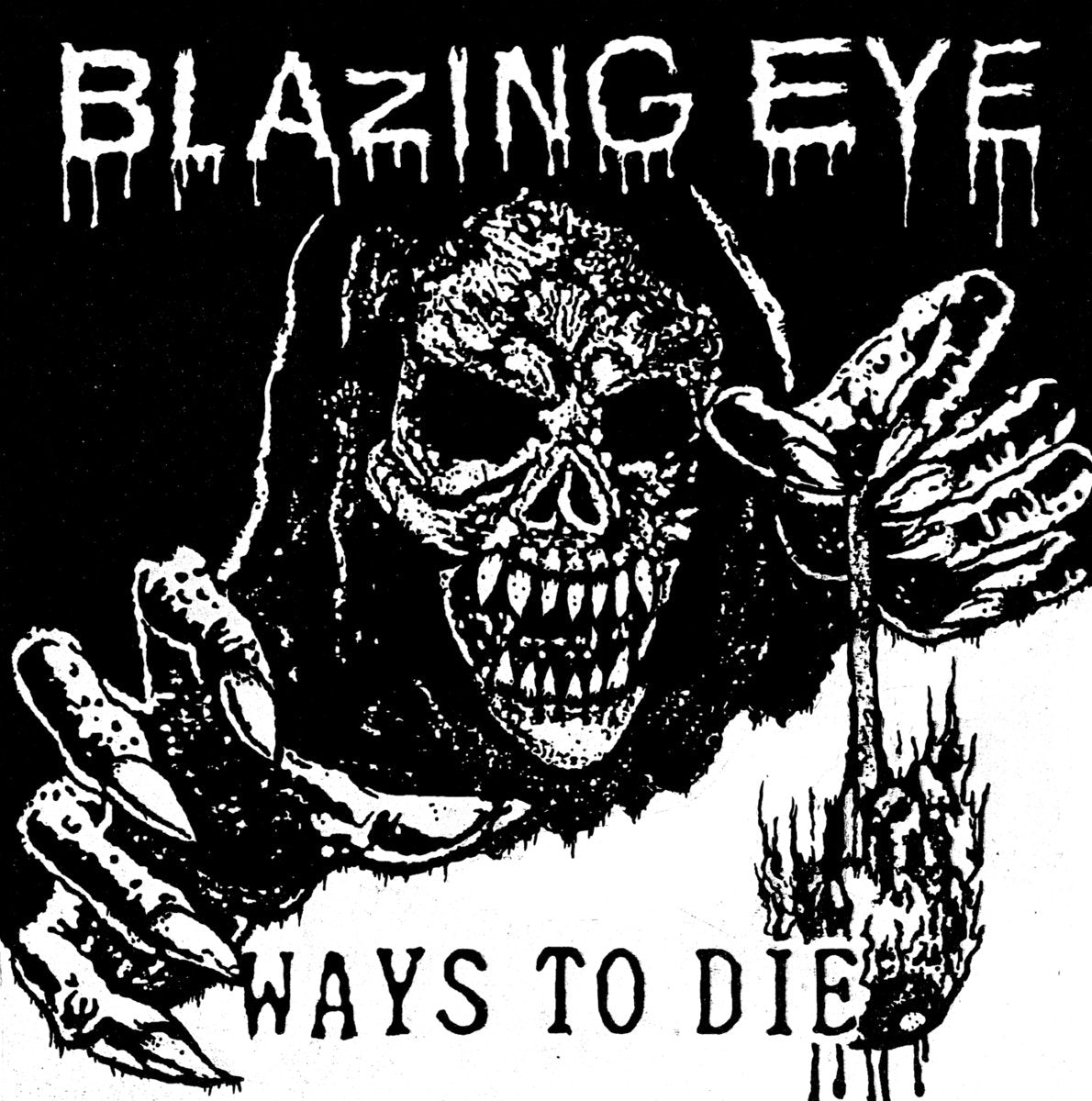 Blazing Eye - Ways To Die 7" - Vinyl - Static Shock