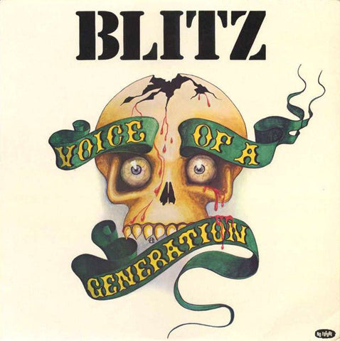 Blitz - Voice Of a Generation LP - Vinyl - Puke N Vomit