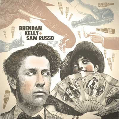Brendan Kelly + Sam Russo - Split The Tip 7" - Vinyl - Red Scare