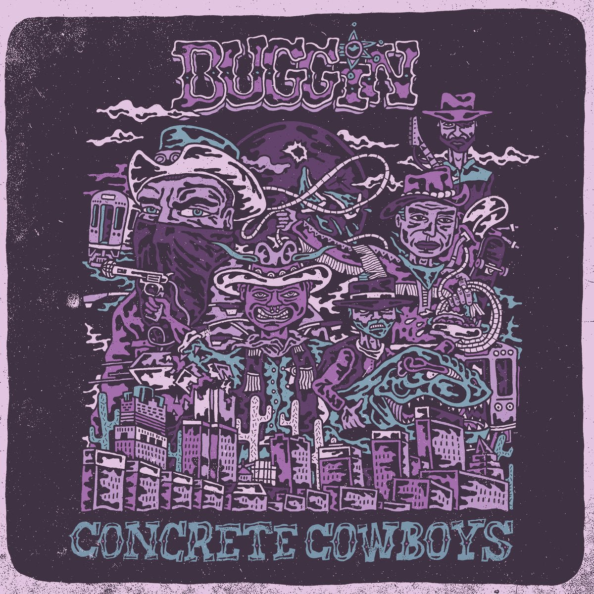 Buggin - Concrete Cowboys LP - Vinyl - Flatspot