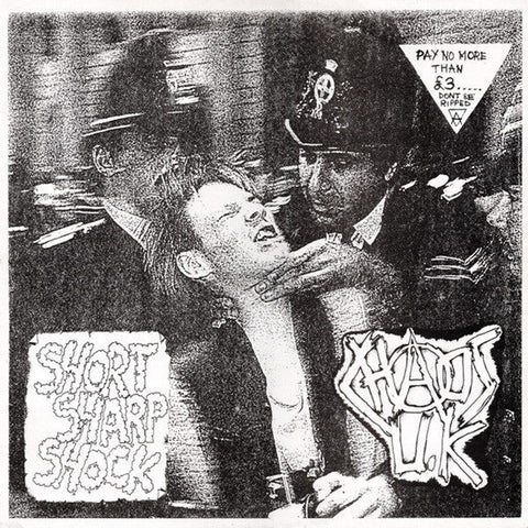 Chaos U.K. - Short Sharp Shock LP - Vinyl - Radiation Reissues