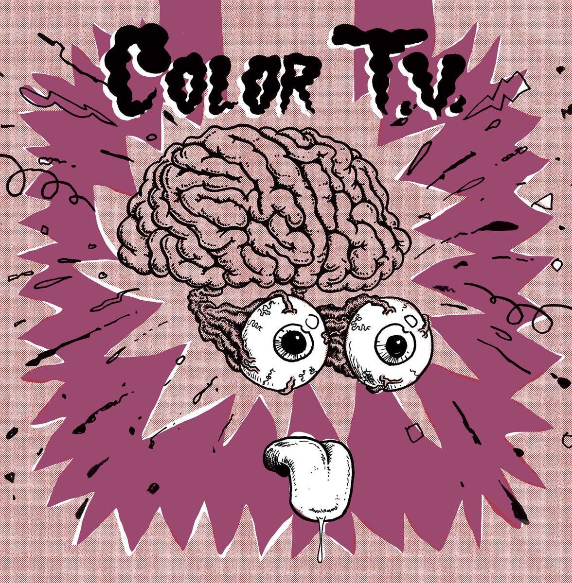 Color TV - s/t LP - Vinyl - Deranged