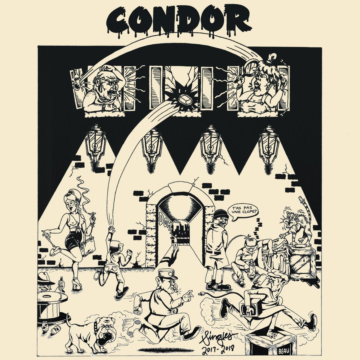Condor - Singles 2017-2018 LP - Vinyl - Beach Impediment