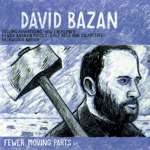 David Bazan ‎– Fewer Moving Parts LP - Vinyl - Barsuk