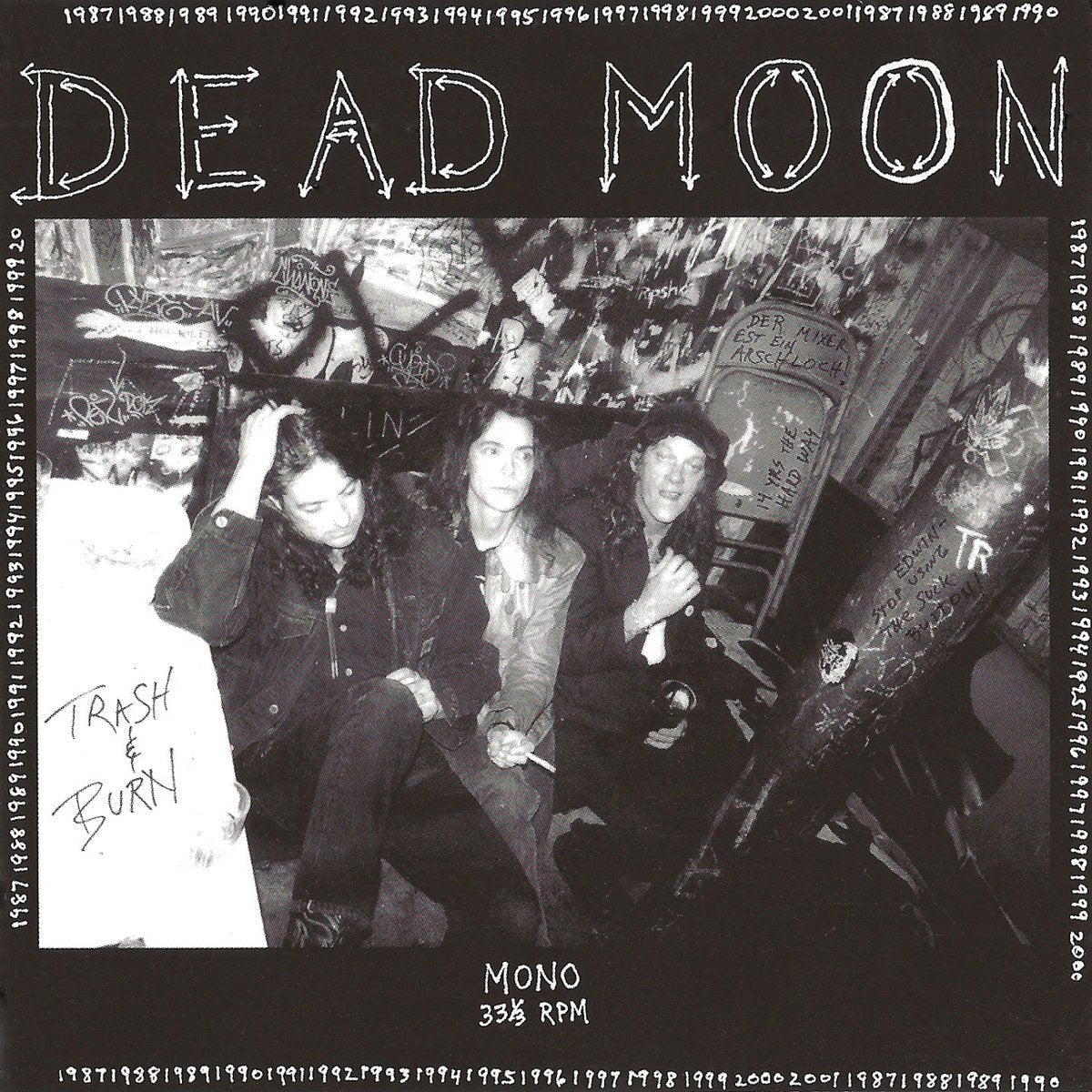 Dead Moon - Trash And Burn LP - Vinyl - Mississippi